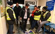 3 January 2024; Derry manager Mickey Harte makes his way to the dressing room after arriving for the Bank of Ireland Dr McKenna Cup Group B match between Cavan and Derry at Kingspan Breffni in Cavan. Photo by Piaras Ó Mídheach/Sportsfile