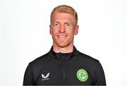 4 September 2023; Assistant coach Paul McShane poses for a portrait during a Republic of Ireland U21's squad portrait session at the Carlton Hotel in Blanchardstown, Dublin. Photo by Tyler Miller/Sportsfile