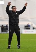 7 January 2024; London manager Michael Maher during the Connacht FBD League quarter-final match between Mayo and London at University of Galway Connacht GAA AirDome in Bekan, Mayo. Photo by Tyler Miller/Sportsfile