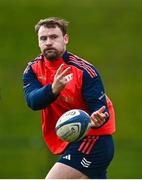 9 January 2024; Seán O'Brien during Munster rugby squad training at the University of Limerick in Limerick. Photo by Eóin Noonan/Sportsfile