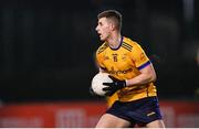 9 January 2024; Conor Corbett of DCU during the Electric Ireland Higher Education GAA Sigerson Cup Round 1 match between Queens University Belfast and DCU at The Dub at Queen’s Sport in Belfast. Photo by Ramsey Cardy/Sportsfile