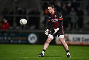 10 January 2024; Tyrone goalkeeper Niall Morgan during the Bank of Ireland Dr McKenna Cup Group A match between Armagh and Tyrone at BOX-IT Athletic Grounds in Armagh. Photo by Ben McShane/Sportsfile