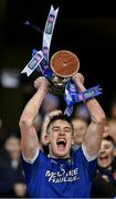 13 January 2024; Thomastown captain Stephen Donnelly lifts the cup after his side's victory in the AIB GAA Hurling All-Ireland Intermediate Club Championship final match between Castlelyons of Cork and Thomastown of Kilkenny at Croke Park in Dublin. Photo by Piaras Ó Mídheach/Sportsfile