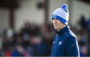 14 January 2024; Laois manager Willie Maher before the Dioralyte Walsh Cup Round 3 match between Galway and Laois at Duggan Park in Ballinasloe, Galway. Photo by Seb Daly/Sportsfile