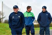 14 January 2024; Limerick manager Jimmy Lee, left, before the McGrath Cup Group A match between Tipperary and Limerick at Templetuohy GAA Pitch in Templetuohy, Tipperary. Photo by Tom Beary/Sportsfile