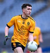 14 January 2024; Jamie McVeigh of Listowel Emmets during the AIB GAA Football All-Ireland Junior Club Championship final match between Arva of Cavan and Listowel Emmets of Kerry at Croke Park in Dublin. Photo by Piaras Ó Mídheach/Sportsfile