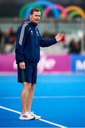 19 January 2024; Ireland assistant coach Neville Rothman during the FIH Men's Olympic Hockey Qualifying Tournament semi-final match between Ireland and Spain at Campo de Hockey Hierba Tarongers in Valencia, Spain. Photo by Manuel Queimadelos/Sportsfile