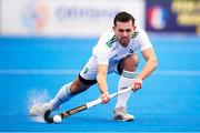 19 January 2024; Matthew Nelson of Ireland during the FIH Men's Olympic Hockey Qualifying Tournament semi-final match between Ireland and Spain at Campo de Hockey Hierba Tarongers in Valencia, Spain. Photo by Manuel Queimadelos/Sportsfile