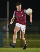 23 January 2024; Canice Mulligan of University of Galway during the Electric Ireland Higher Education GAA Sigerson Cup Round 3 match between University of Galway and St Mary's University College at GAA National Games Development Centre in Abbotstown, Dublin. Photo by Brendan Moran/Sportsfile