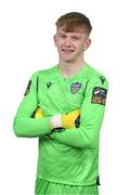 24 January 2024; Goalkeeper William Gaul poses for a portrait during a Wexford FC squad portraits session at the SETU Carlow Campus. Photo by Stephen McCarthy/Sportsfile