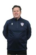 24 January 2024; Manager James Keddy poses for a portrait during a Wexford FC squad portraits session at the SETU Carlow Campus. Photo by Stephen McCarthy/Sportsfile