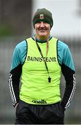 27 January 2024; Mayo manager Liam McHale before the Lidl LGFA National League Division 1 Round 2 match between Galway and Mayo at Duggan Park in Ballinasloe, Galway. Photo by Piaras Ó Mídheach/Sportsfile