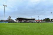 27 January 2024; A general view of the pitch before the Lidl LGFA National League Division 1 Round 2 match between Galway and Mayo at Duggan Park in Ballinasloe, Galway. Photo by Piaras Ó Mídheach/Sportsfile