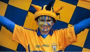 8 September 2013; Clare supporter John Keane, aged 12, from Ennis, Co. Clare, ahead of the GAA Hurling All-Ireland Championship Finals, Croke Park, Dublin. Picture credit: Dáire Brennan / SPORTSFILE