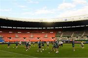 9 September 2013; A general view of Republic of Ireland squad training ahead of their 2014 FIFA World Cup Qualifier Group C game against Austria on Tuesday. Republic of Ireland Squad Training, Ernst Happel Stadion, Vienna, Austria. Picture credit: David Maher / SPORTSFILE