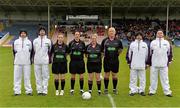 7 September 2013; Referee Maggie Farrelly with her match officials. TG4 All-Ireland Ladies Football Senior Championship, Semi-Final, Cork v Kerry, Semple Stadium, Thurles, Co. Tipperary. Picture credit: Brendan Moran / SPORTSFILE