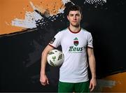 29 January 2024; Darragh Crowley poses for a portrait during a Cork City FC squad portraits session at Bishopstown Stadium in Cork. Photo by Stephen McCarthy/Sportsfile