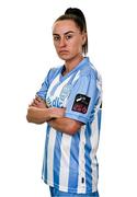 1 February 2024; Bronagh Kane poses for a portrait during a DLR Waves squad portraits session at Beckett Park in Cherrywood, Dublin. Photo by Piaras Ó Mídheach/Sportsfile