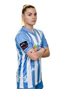 1 February 2024; Freya Roche poses for a portrait during a DLR Waves squad portraits session at Beckett Park in Cherrywood, Dublin. Photo by Piaras Ó Mídheach/Sportsfile