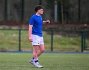 2 February 2024; Conor Cantwell of St Mary's College ahead of the Bank of Ireland Leinster Schools Senior Cup First Round match between St Mary's College and Wesley College at Energia Park in Dublin. Photo by Dáire Brennan/Sportsfile