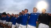 2 February 2024; St Mary's College players after the Bank of Ireland Leinster Schools Senior Cup First Round match between St Mary's College and Wesley College at Energia Park in Dublin. Photo by Dáire Brennan/Sportsfile