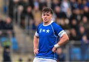 2 February 2024; Zack Hopkins of St Mary’s College during the Bank of Ireland Leinster Schools Senior Cup First Round match between St Mary's College and Wesley College at Energia Park in Dublin. Photo by Dáire Brennan/Sportsfile