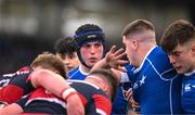 2 February 2024; James Molloy of St Mary’s College during the Bank of Ireland Leinster Schools Senior Cup First Round match between St Mary's College and Wesley College at Energia Park in Dublin. Photo by Dáire Brennan/Sportsfile