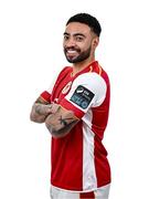 2 February 2024; Jake Mulraney poses for a portrait during a St Patrick's Athletic squad portraits session at Richmond Park in Dublin. Photo by Piaras Ó Mídheach/Sportsfile