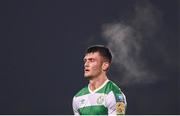 9 February 2024; Josh Honohan of Shamrock Rovers during the 2024 Men's President's Cup match between Shamrock Rovers and St Patrick's Athletic at Tallaght Stadium in Dublin. Photo by Stephen McCarthy/Sportsfile