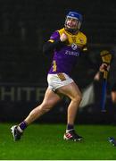 10 February 2024; Séamus Casey of Wexford celebrates scoring an equalising point during the Allianz Hurling League Division 1 Group A match between Wexford and Offaly at Chadwicks Wexford Park in Wexford. Photo by Tyler Miller/Sportsfile
