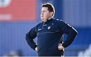 11 February 2024; Antrim manager Darren Gleeson during the Allianz Hurling League Division 1 Group B match between Antrim and Dublin at Corrigan Park in Belfast. Photo by Ramsey Cardy/Sportsfile