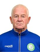 10 February 2024; Head of football Pat Devlin poses for a portrait during a Bray Wanderers FC squad portraits session at Carlisle Grounds in Bray, Wicklow. Photo by Tyler Miller/Sportsfile