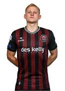 11 February 2024; Michael Lilander poses for a portrait during a Bohemians FC squad portraits session at DCU Sports Complex in Dublin. Photo by Tyler Miller/Sportsfile