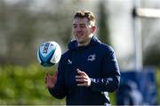 12 February 2024; Lee Barron during a training session on the Leinster Rugby 12 County Tour at Mullingar RFC in Westmeath. Photo by Harry Murphy/Sportsfile