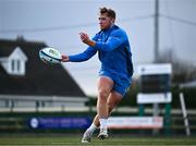 12 February 2024; Liam Turner during a training session on the Leinster Rugby 12 County Tour at Mullingar RFC in Westmeath. Photo by Harry Murphy/Sportsfile