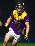 10 February 2024; Corey Byrne Dunbar of Wexford during the Allianz Hurling League Division 1 Group A match between Wexford and Offaly at Chadwicks Wexford Park in Wexford. Photo by Tyler Miller/Sportsfile