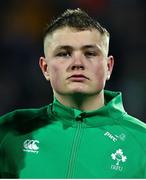 9 February 2024; Danny Sheahan of Ireland before the U20 Six Nations Rugby Championship match between Ireland and Italy at Virgin Media Park in Cork. Photo by Brendan Moran/Sportsfile