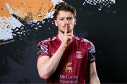 12 February 2024; Matt McKevitt poses for a portrait during a Cobh Ramblers FC squad portraits session at St Coleman's Park in Cobh, Cork. Photo by Stephen McCarthy/Sportsfile