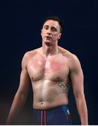 14 February 2024; Shane Ryan of Ireland after competing in the Men's 100m Freestyle heats during day four of the World Aquatics Championships 2024 at the Aspire Dome in Doha, Qatar. Photo by Ian MacNicol/Sportsfile