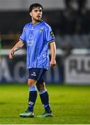 16 February 2024; Sean Brennan of UCD during the SSE Airtricity Men's First Division match between Bray Wanderers and UCD at Carlisle Grounds in Bray, Wicklow. Photo by Tyler Miller/Sportsfile