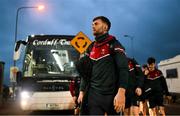 17 February 2024; Aidan O'Shea of Mayo arrives before the Allianz Football League Division 1 match between Kerry and Mayo at Austin Stack Park in Tralee, Kerry. Photo by Brendan Moran/Sportsfile