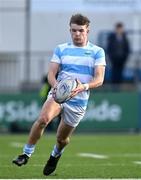 22 February 2024; Johnny O'Sullivan of Blackrock College during the Bank of Ireland Leinster Schools Senior Cup quarter-final match between Cistercian College, Roscrea and Blackrock College at Energia Park in Dublin. Photo by Sam Barnes/Sportsfile