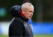 23 February 2024; Head coach Warren Gatland during the Wales rugby captain's run at UCD Bowl in Dublin. Photo by Tyler Miller/Sportsfile