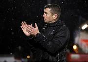 23 February 2024; Cobh Ramblers manager Gary Hunt after the SSE Airtricity Men's First Division match between Cobh Ramblers and Athlone Town at Turner's Cross in Cork. Photo by Michael P Ryan/Sportsfile