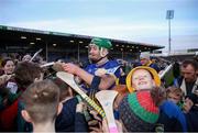 24 February 2024; Noel McGrath of Tipperary signs autographs for supporters after the Allianz Hurling League Division 1 Group B match between Tipperary and Westmeath at FBD Semple Stadium in Thurles, Tipperary. Photo by Michael P Ryan/Sportsfile