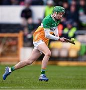 25 February 2024; Adam Screeney of Offaly during the Allianz Hurling League Division 1 Group A match between Kilkenny and Offaly at UPMC Nowlan Park in Kilkenny. Photo by Ray McManus/Sportsfile