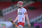 24 February 2024; Fionn Devlin of Tyrone during the Allianz Hurling League Division 2 Group B match between Tyrone and Donegal at O'Neills Healy Park in Omagh, Tyrone. Photo by Ben McShane/Sportsfile