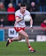 24 February 2024; Niall Devlin of Tyrone during the Allianz Football League Division 1 match between Tyrone and Mayo at O'Neills Healy Park in Omagh, Tyrone. Photo by Ben McShane/Sportsfile