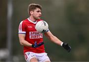 25 February 2024; Ian Maguire of Cork during the Allianz Football League Division 2 match between Fermanagh and Cork at St Joseph’s Park in Ederney, Fermanagh. Photo by Ben McShane/Sportsfile