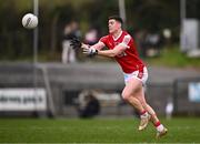 25 February 2024; Rory Maguire of Cork during the Allianz Football League Division 2 match between Fermanagh and Cork at St Joseph’s Park in Ederney, Fermanagh. Photo by Ben McShane/Sportsfile